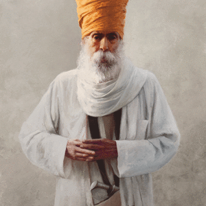 Bhagat Puran Singh Ji - Sikh Art By Punjab Art Gallery